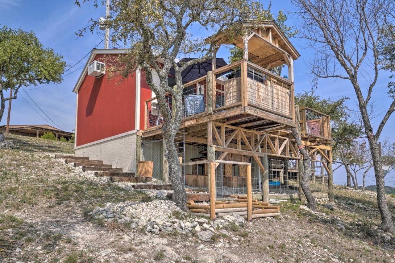 Kerrville Converted Barn Tiny Home With Kayaks! Екстериор снимка