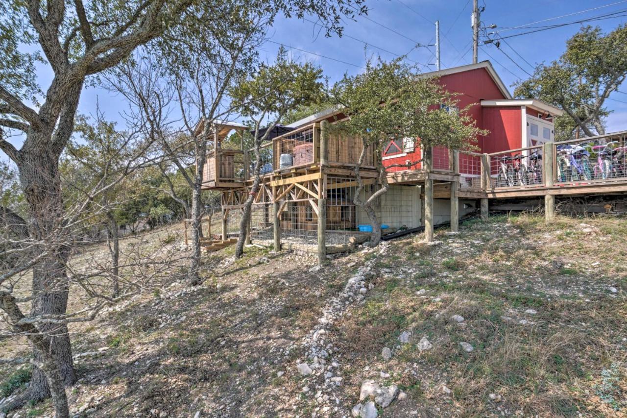 Kerrville Converted Barn Tiny Home With Kayaks! Екстериор снимка